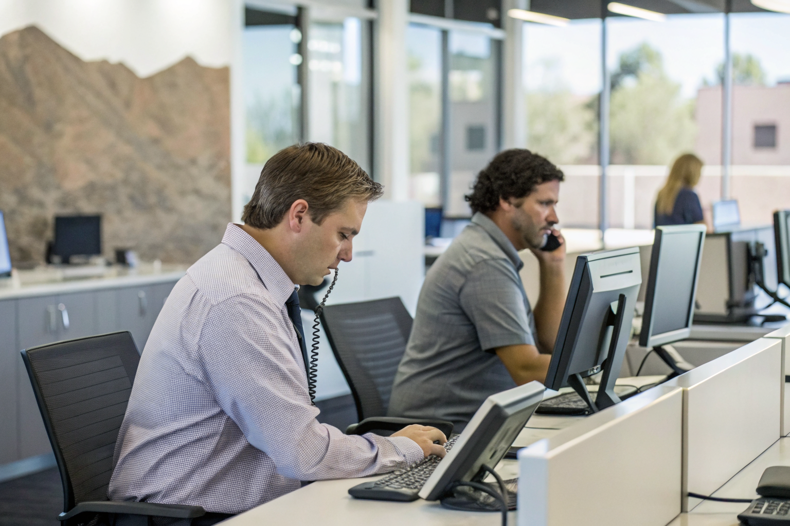 Local business setup AI system, efficient communication tools.